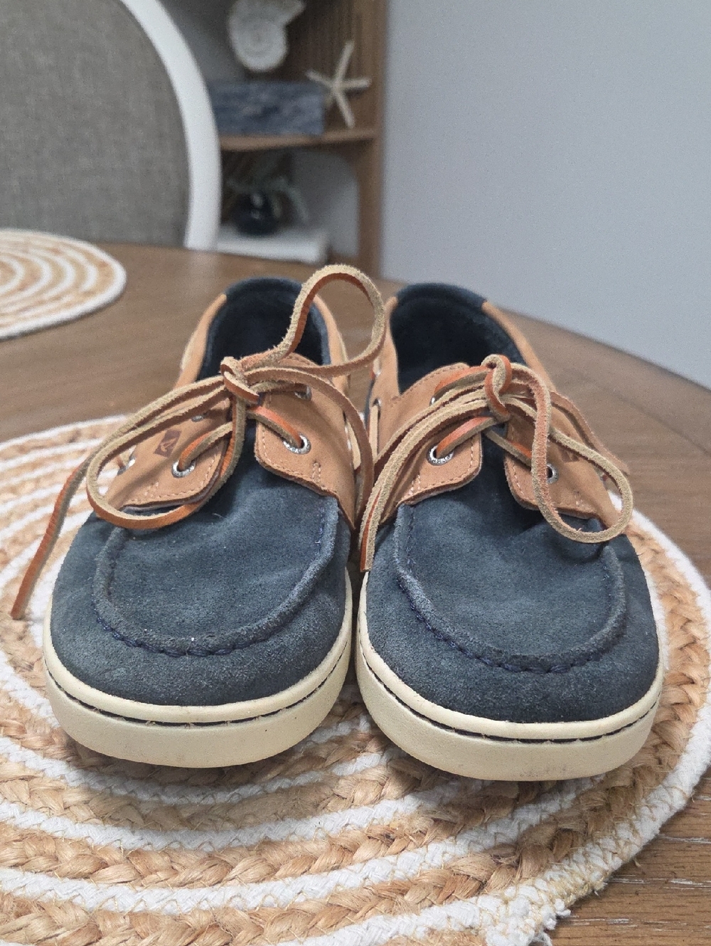 Sperry Mens Suede 2 Eye Boat Shoes, Size 9 - Picture 2 of 9